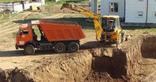 Котлован для дома Елец, цена от 317 руб./м3.