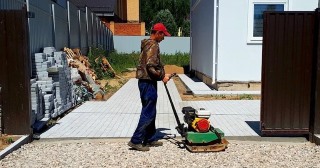 Устройство въезда на участок Елец, цена от 51715 руб.